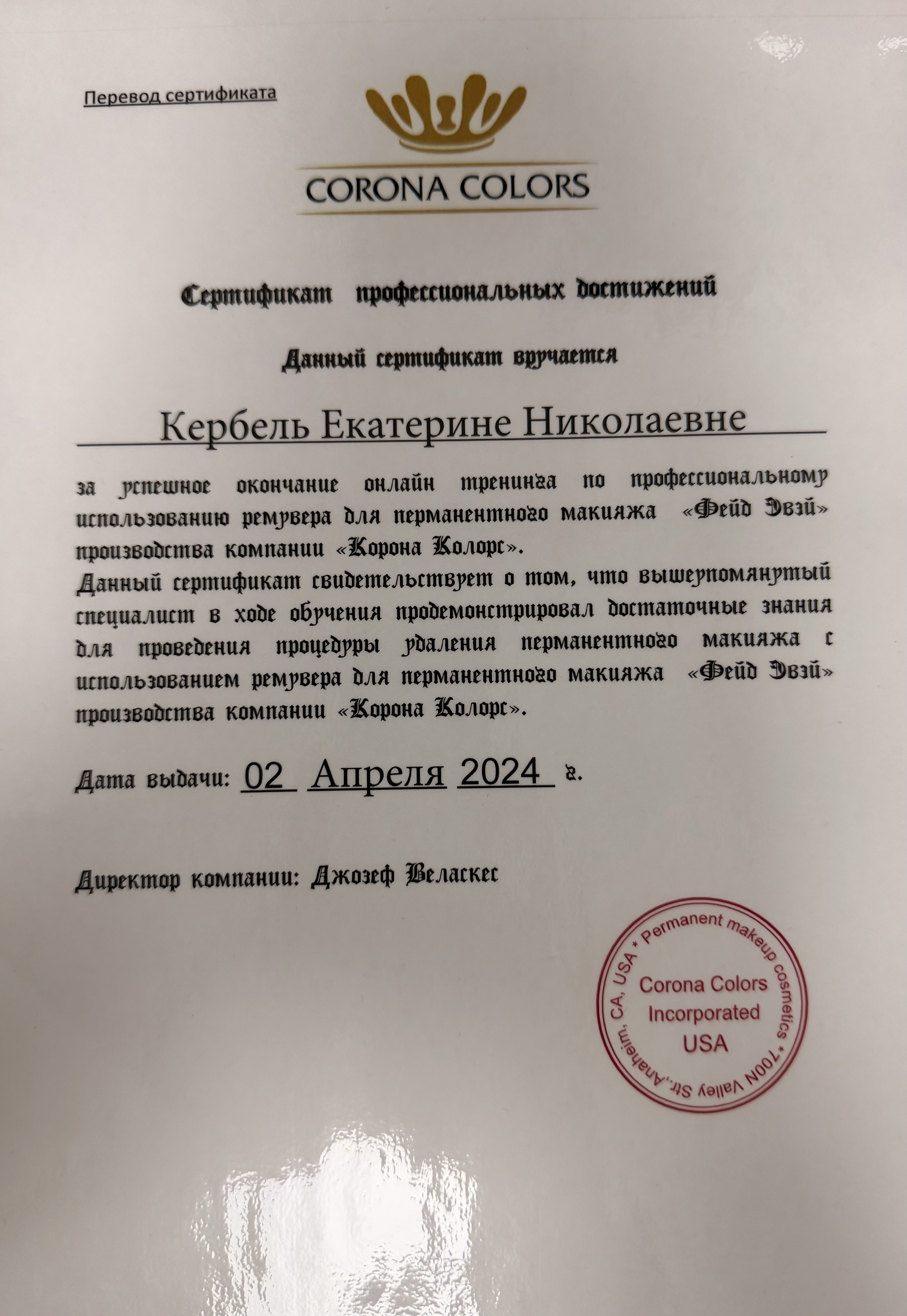 Онлайн тренинг "Профессиональное использование ремувера для перманентного макияжа"